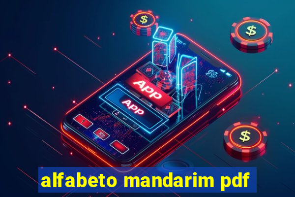 alfabeto mandarim pdf